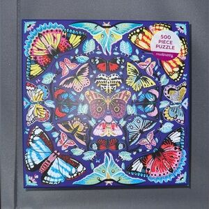 Mudpuppy Kaleido-Butterflies 500-piece Jigsaw Puzzle